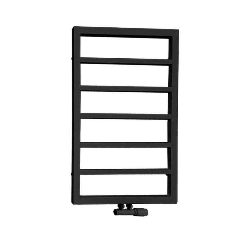 Grzejnik łazienkowy LUXRAD A 3 750 x 400 mm czarny mat 9005 MAT 1 szt