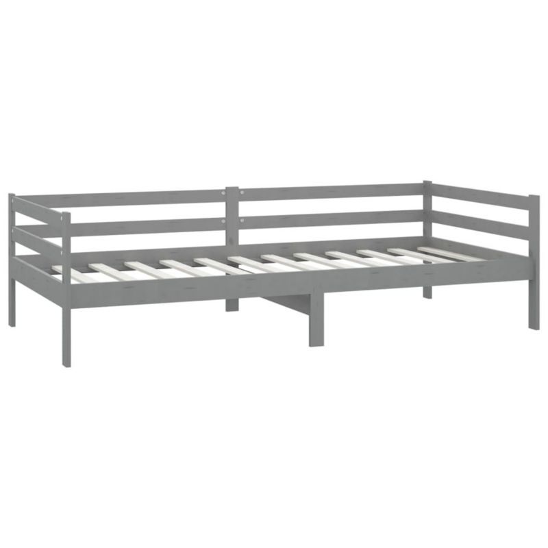 Łóżko dzienne WaszeMeble 90x200 cm szare WM-3083556 1 szt.