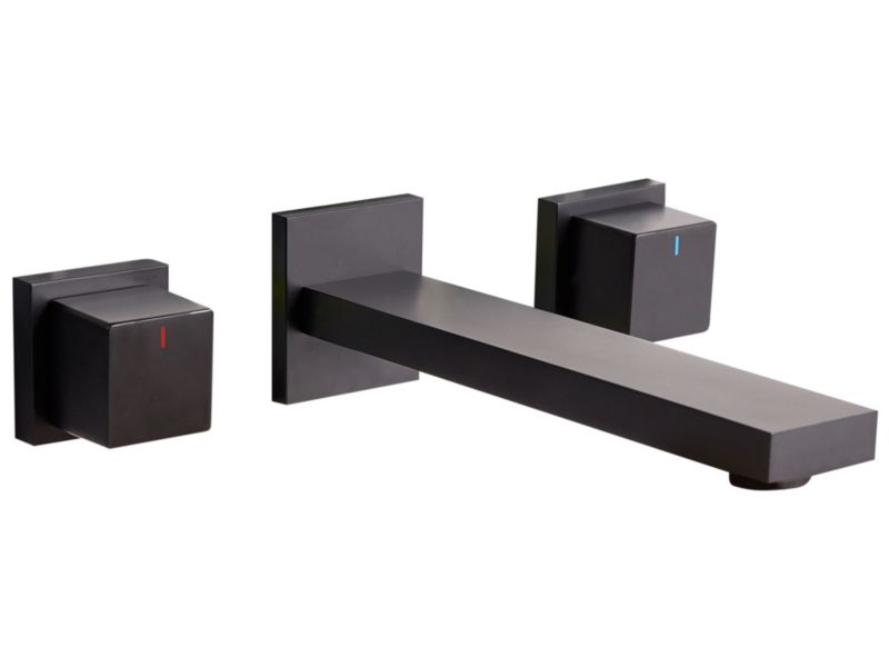 Bateria umywalkowa podtynkowa Pailon Czarny 1 szt.