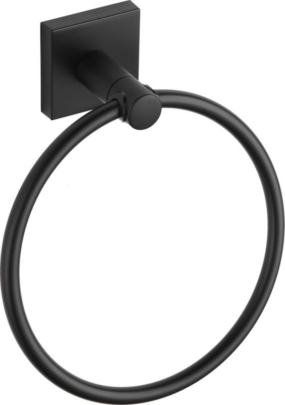 Wieszak na ręcznik Mexen Rufo czarny 19x14,5 cm 1 szt.