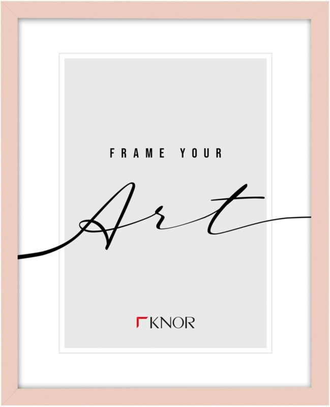 Ramka na zdjęcia Knor Maria 10 x 15 cm pastelowy różowy