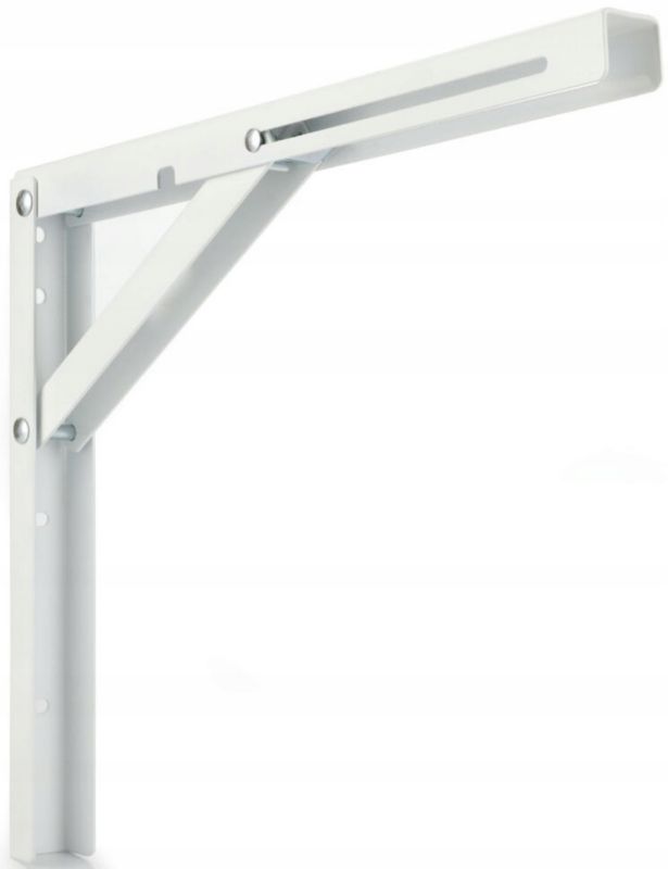 Wspornik FEINZ Blatu Półki Składany L300 Biały 100Kg 1 szt.