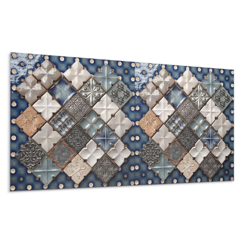 Panel samoprzylepny Wallfluent 120x60 cm Kaflowy motyw mozaiki 1 szt.