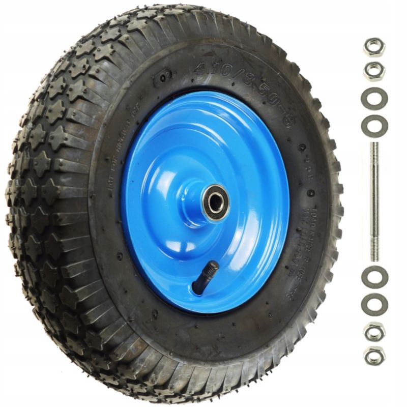 Kółko FEINZ Do Wózka Taczek 4.10/3.50-6 2Pr 310X85 + Oś 12 Mm 1 szt.