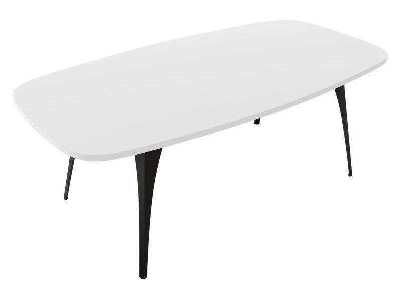 Stolik kawowy MIRJAN 24 Fabiola czarny/biel arktyczna 1 szt.