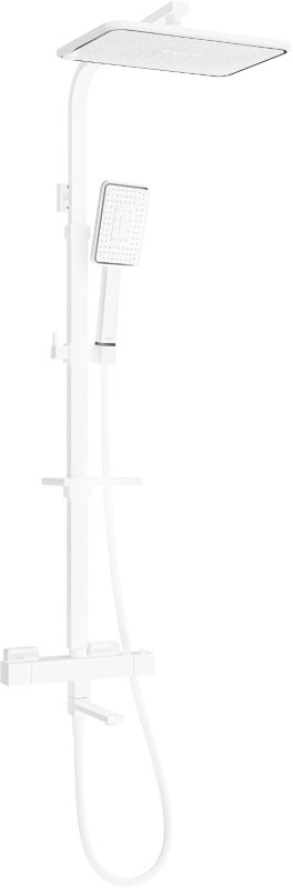 Zestaw wannowo-prysznicowy Mexen Cube chrom biały 779105495-21 1 szt.