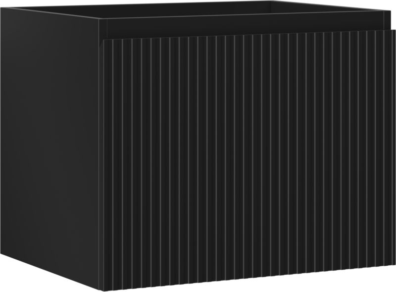 Szafka łazienkowa podumywalkowa Mexen Rivel czarna mat 60 cm 1 szuflada 1 szt.