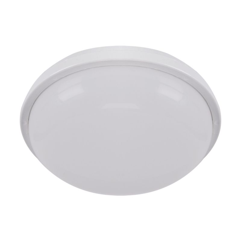 Lampa sufitowa zewnętrzna Struhm Filip biała LED 18W 4000K 1300lm okrągła IP54 wym: 6 x 16,5 x 16,5 cm - 1 szt.