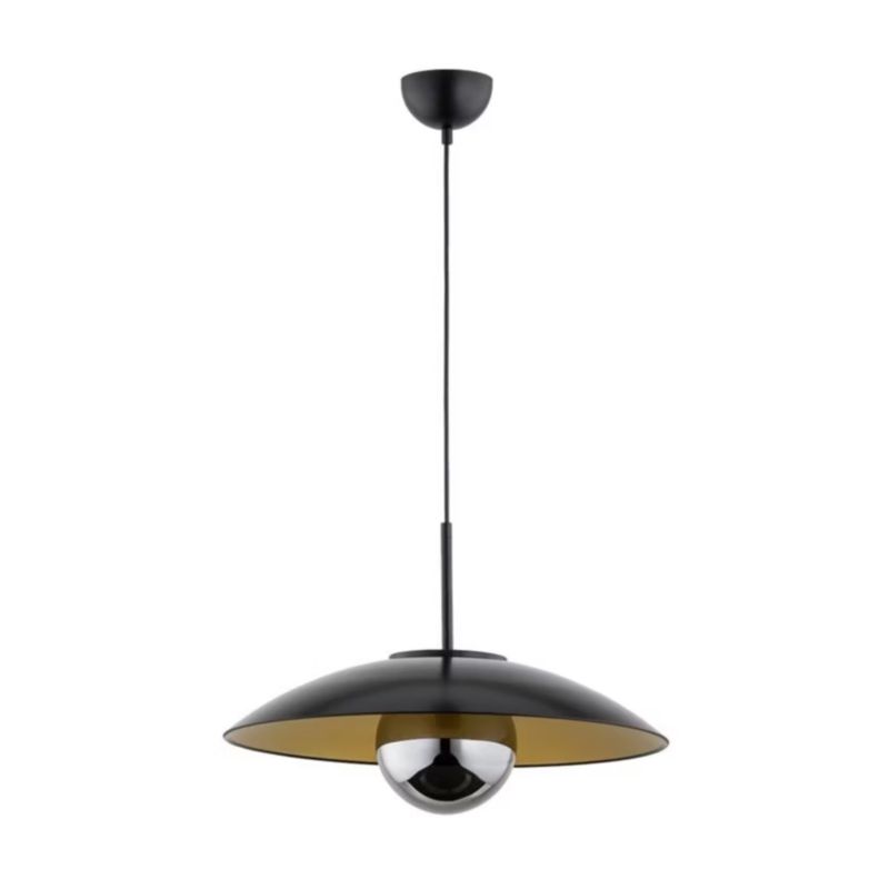 Lampa wisząca Alfa Arum czarno-złota nowoczesna 1xE14 x 10W 1 szt.