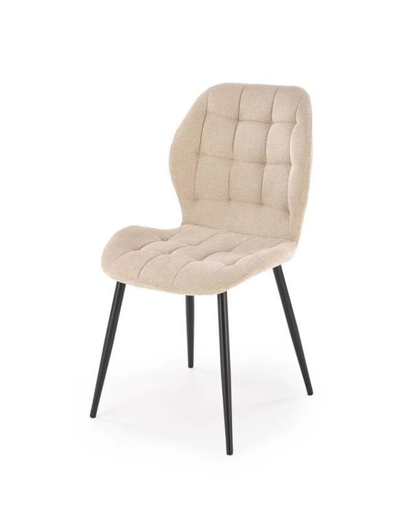 Krzesło Halmar tapicerowane K548 beżowe 1 szt