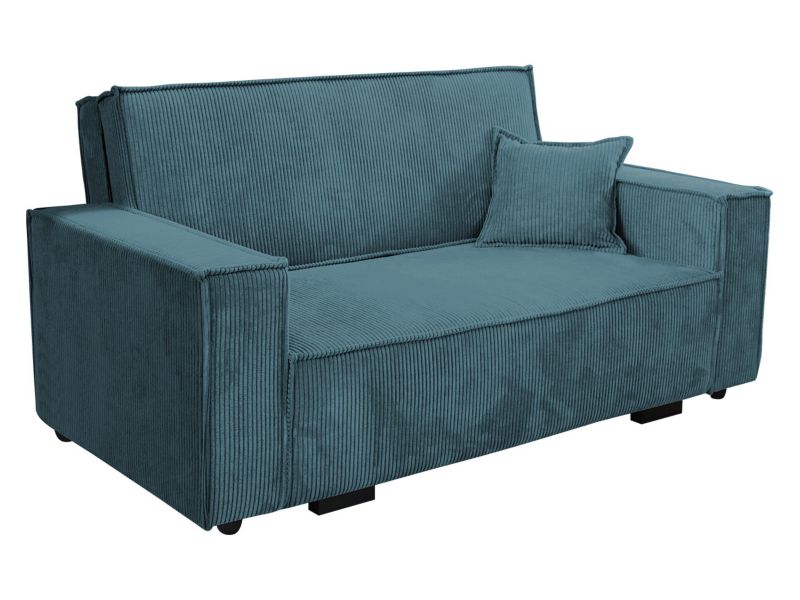 Kanapa rozkładana MIRJAN 24 Viva Star Sztruks III ciemny turkus 1 szt.