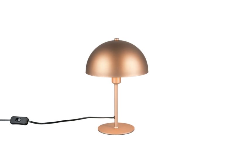 Lampa stołowa Trio Nola kawowy 1 x E14 x 28W IP20 wym: 30 x 20 x 20 cm metal - 1 szt.