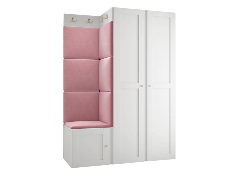 Zestaw MIRJAN 24 Orion Ramiro XXIII biały + różowy 1 kpl.