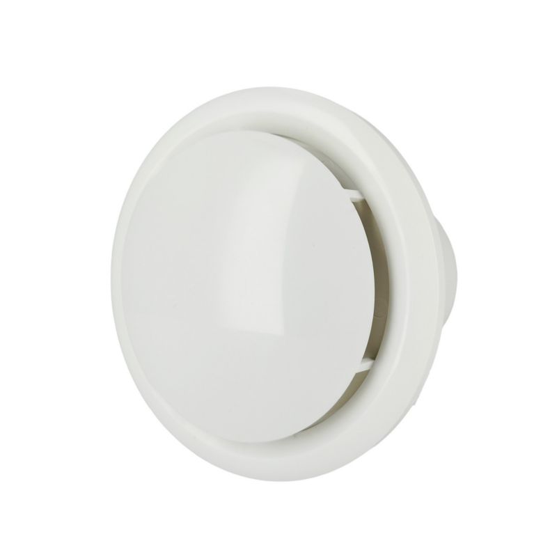 Wentylator HOROZ plastikowy AIRYMAX 2 100 mm biały 1 szt.