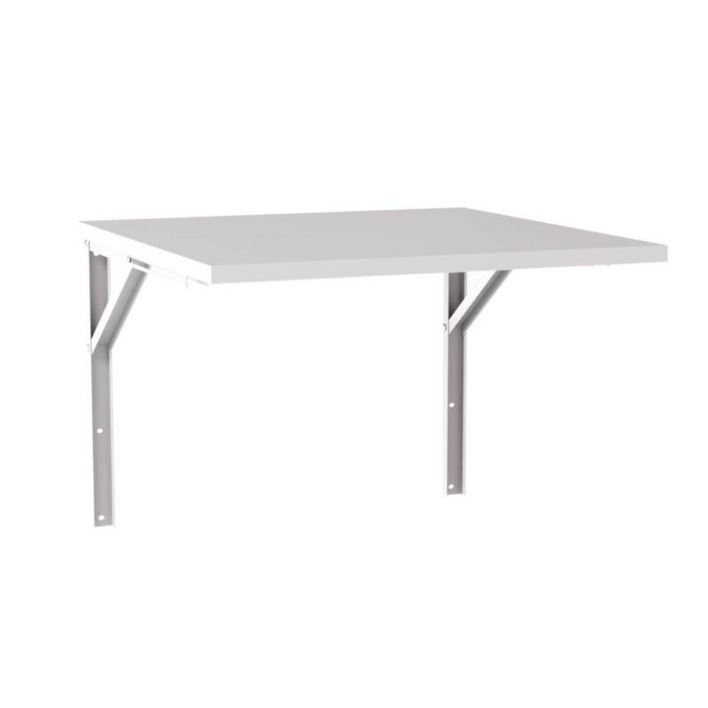 Stół ścienny KOLM kwadratowy 68 x 68 cm FLIP Szary 1szt.