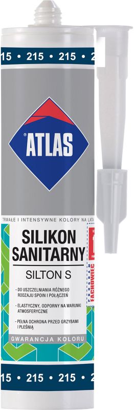 Silikon Atlas 215 280 ml atramentowy