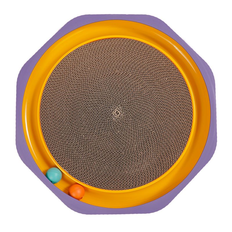 Drapak dla kota JUMI zabawka kocimiętka okrągła do drapania 1 szt,