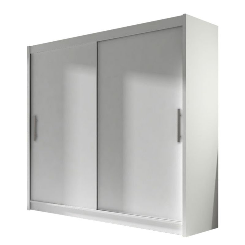 Szafa MIRJAN 24 z drzwiami przesuwnymi London I 180 biały 1 szt.