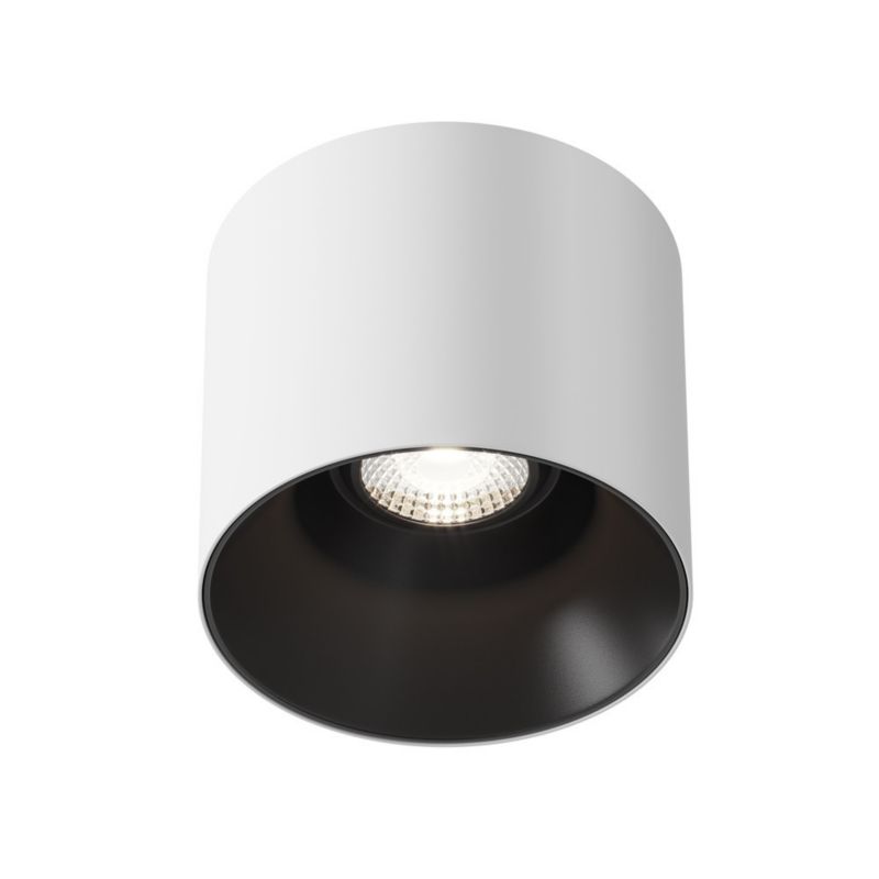 Lampa wisząca Maytoni Alfa Led biała wym: 8,5 x 10 x 10 cm wbudowany LED 15W 4000K 1280lm 1 szt.