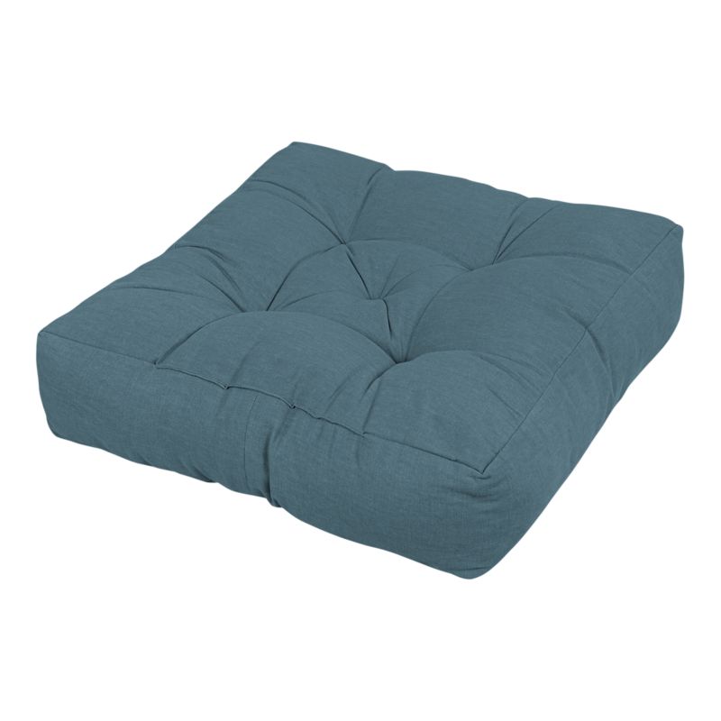 Siedzisko GoodHome Hiva 50 x 50 x 10 granatowe