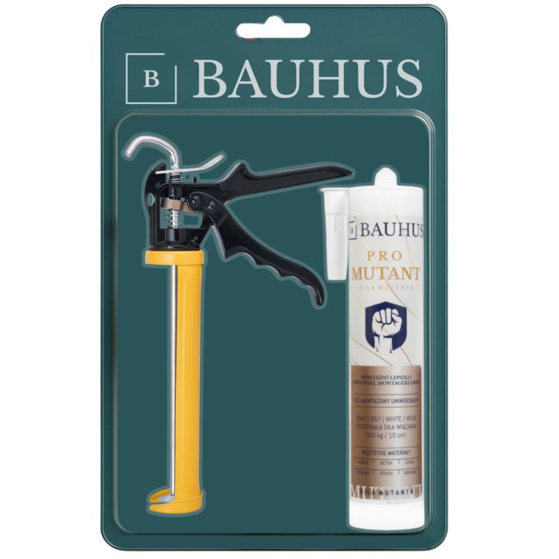 Zestaw klejenia listew Bauhus klej Mutant PRO i wyciskacz 1 szt.