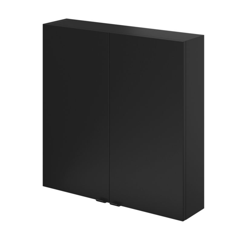 Szafka wisząca GoodHome Imandra 60 x 60 x 15 cm czarny mat