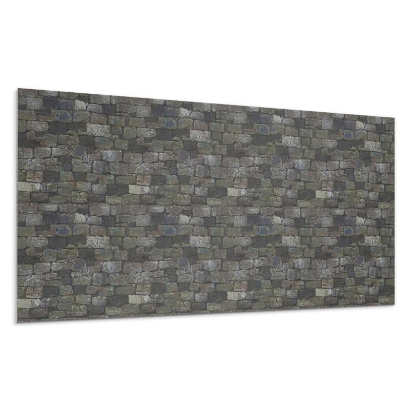 Panel samoprzylepny Wallfluent 100x50 cm Wzór imitujący kamienną ścianę 1 szt.