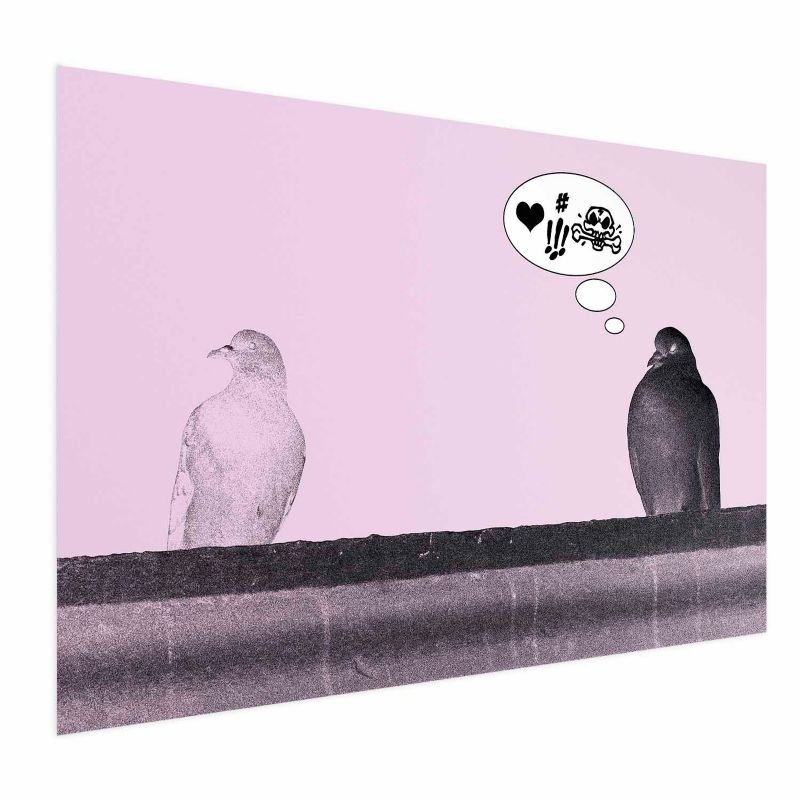 Plakat Artgeist Zaloty 90x60 cm bez ramy bez marginesu 1 szt