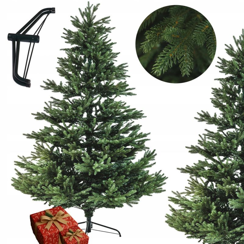 Choinka sztuczna MoodMe Świerk Skandynawski MERRY 210 cm gęsta jak żywa + STOJAK 1 szt