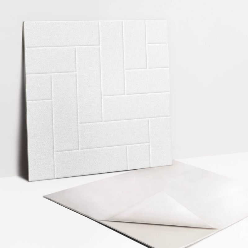 Kafelki samoprzylepne Tulup Eleganckie jasne cegły 30x30 cm 9 szt.