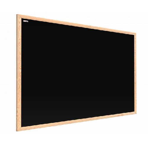 Tablica kredowa magnetyczna 100x80cm ALLboards rama drewniana naturalna 1 szt.