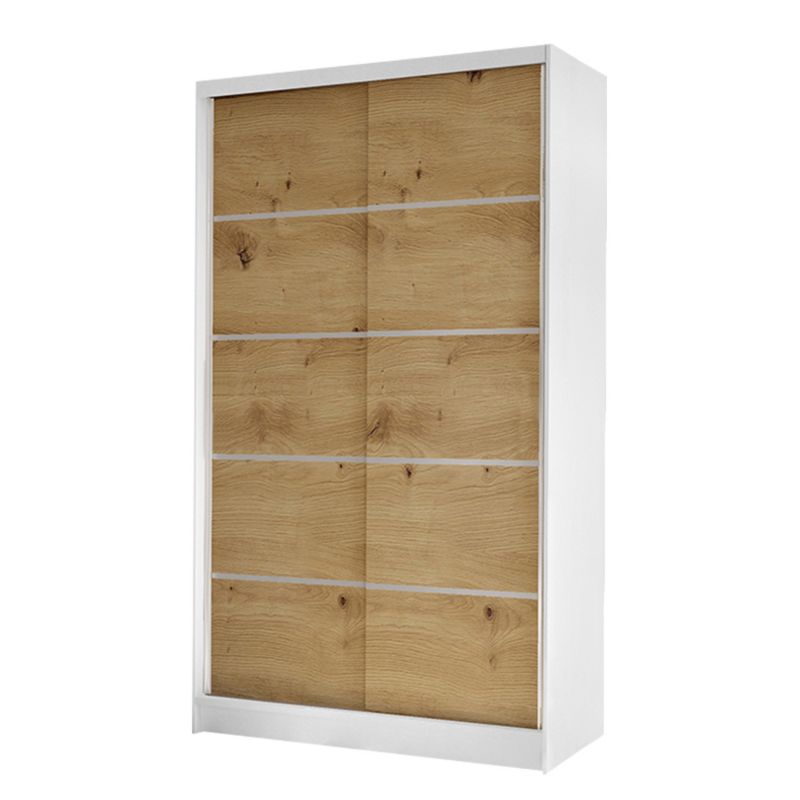 Szafa MIRJAN 24 z drzwiami przesuwnymi Diego IV biały/dąb artisan 1 szt.