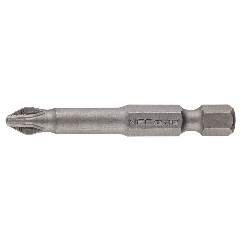 Końcówki wkrętakowe NEO TOOLS typ PH2 x 50 mm, 5 szt., ACR 1 kpl.