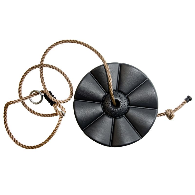 Huśtawka ogrodowa 4iQ Group siedzisko kwiatek antracytowe 1szt.