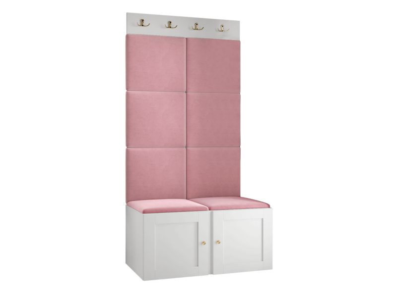 Zestaw MIRJAN 24 Orion Ramiro IV biały + różowy 1 kpl.