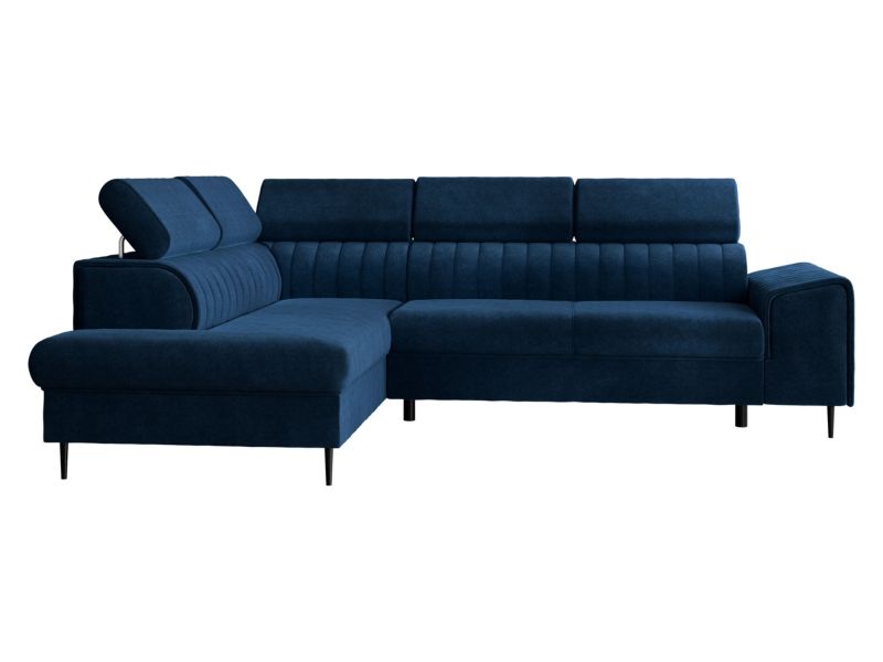 Narożnik z funkcją spania MIRJAN 24 Kadurin lewy z funkcją spania granatowy 1 szt.