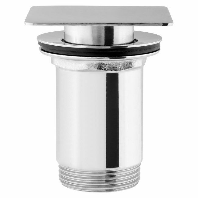 Korek Omnires klik-klak umywalkowy kwadratowy płaski