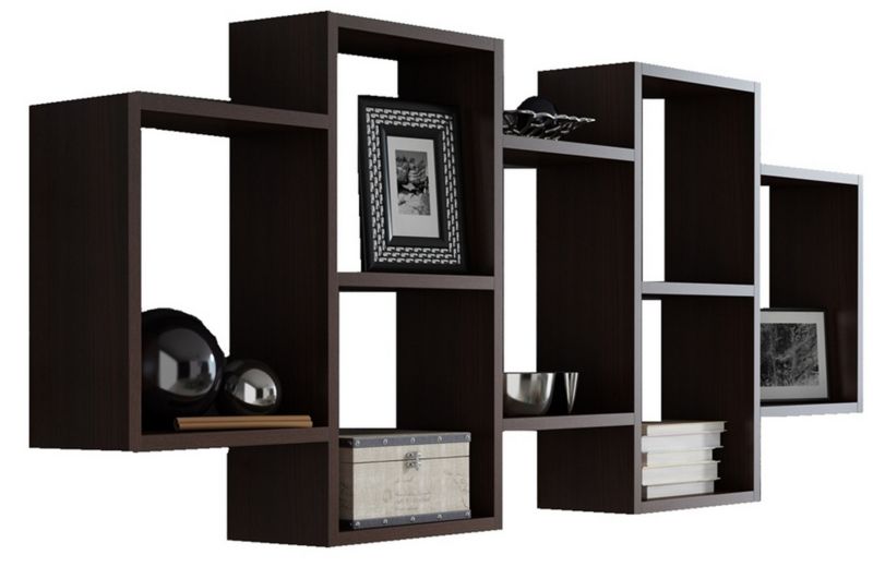 Półka Matkam wisząca POLON BIS regał Per wenge 1 szt.