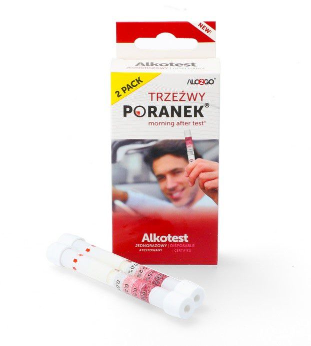 Alkotest jednorazowy 2 szt.