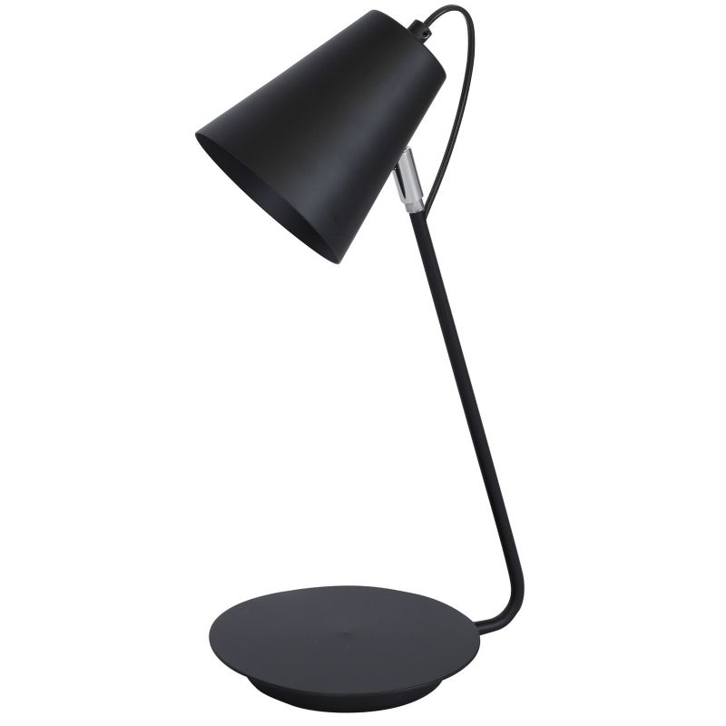 Lampka biurkowa Luminex Desk Lamp czarny mat 1 x E27 x 15W IP20 wym: 42 x 23 x 18 cm metal - 1 szt.