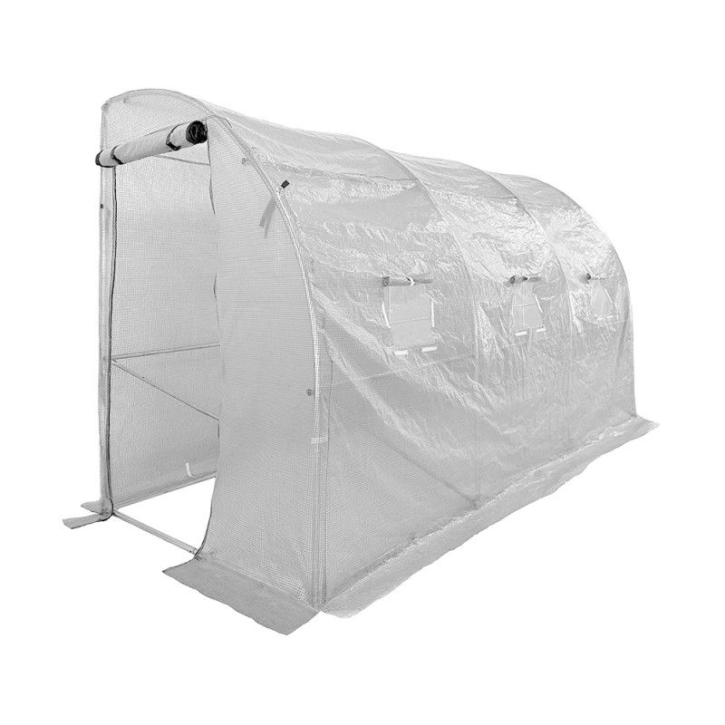 Tunel ogrodowy 4iQ Group 3x1,5m Biały Folia UV 1szt.