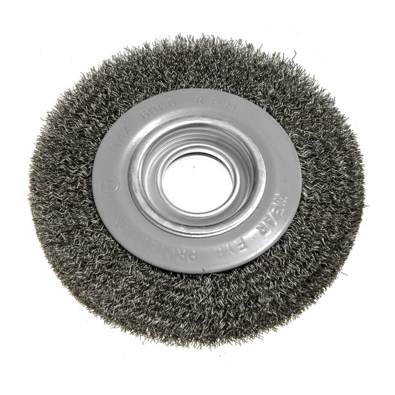 Szczotka druciana tarczowa GRAPHITE 150 x 32 mm, drut karbowany, stalowy 1 szt