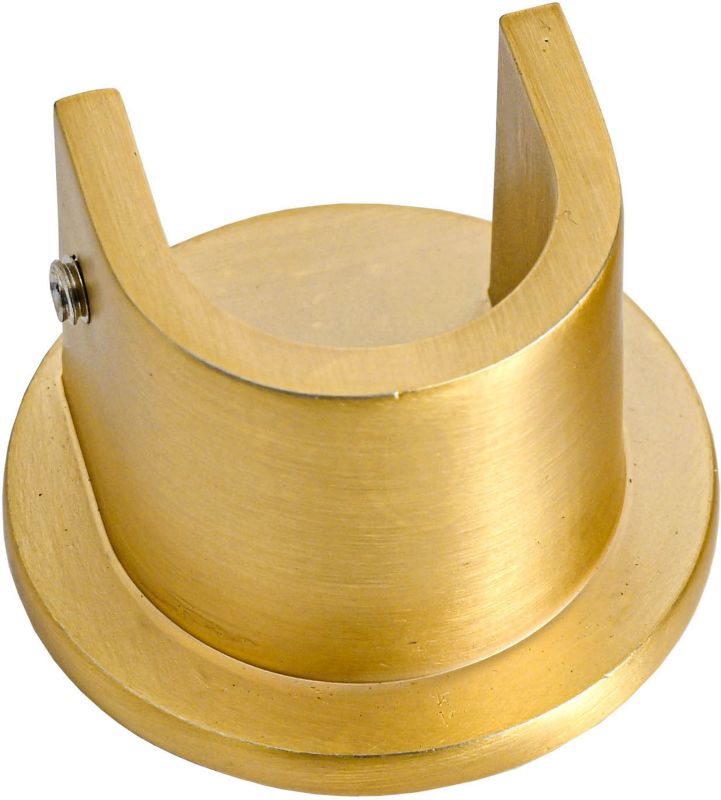 Wspornik karnisza boczny mosiądz 19 mm