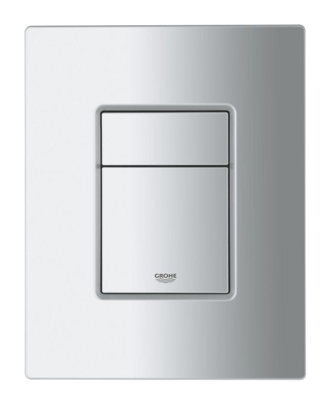 Przycisk spłukujący Grohe Skate Chrom Mat, AV1, Start/Stop, montaż pionowy/poziomy, 1 szt.