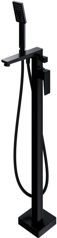 Bateria wannowa Omnires Alton stojąca czarna