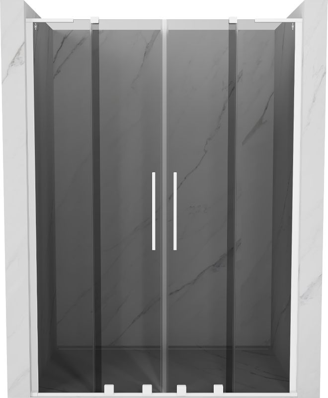 Drzwi prysznicowe Mexen Velar L grafit 160 cm 1 szt.