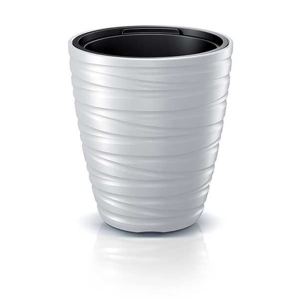 Donica Maze Biały, Prosperplast, 370 mm, 1 szt.