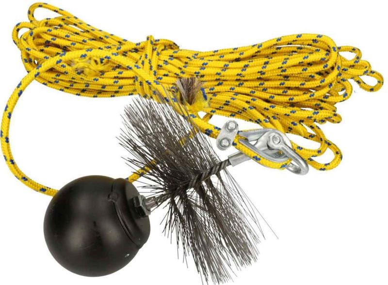 Zestaw kominiarski KOTARBAU 150 mm do czyszczenia kominów lina 1 m 1 kpl.