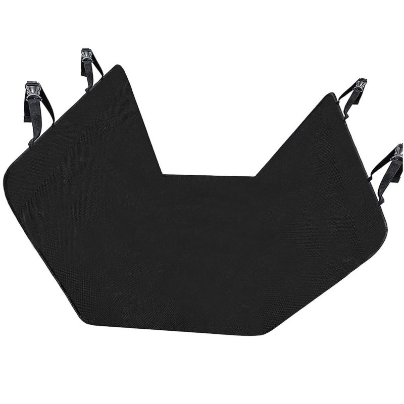 Mata na fotel samochodowy Springos 147x137 cm pokrowiec czarny 1 szt.