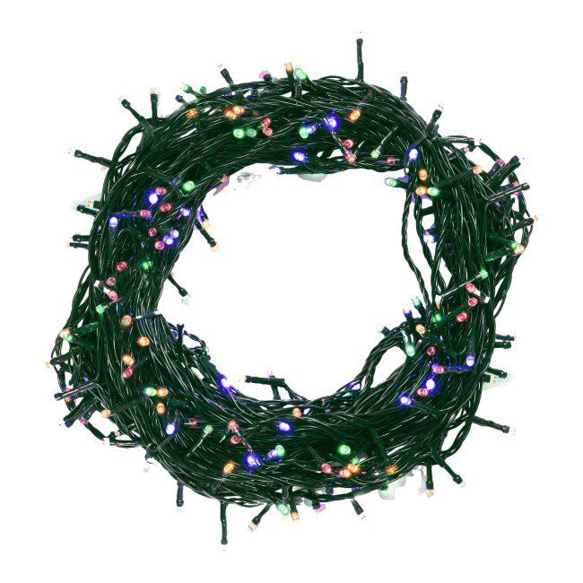 Lampki zewnętrzne 140 LED Bulinex sterowane 6,95 m multikolor